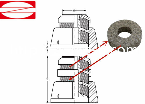 Lưới thép không gỉ có đường kính 0,05-0,5mm Chiều rộng lưới 300mm với khả năng xuyên thấu tốt