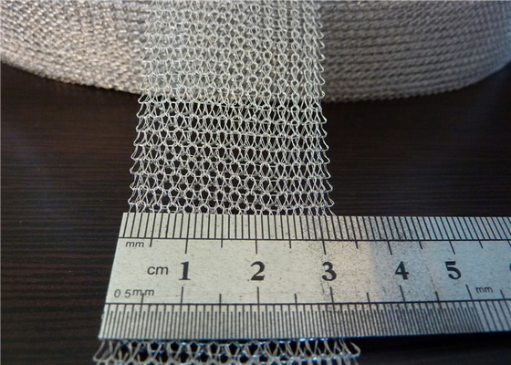 Lưới thép dệt kim 0,23mm Chống ăn mòn cuộn để bảo vệ cáp