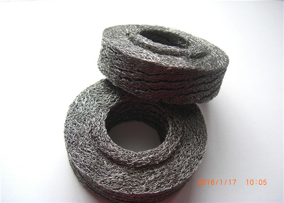 Bộ lọc lưới dây dệt kim 10-100mm Dia Hiệu suất lọc cao Chống ăn mòn