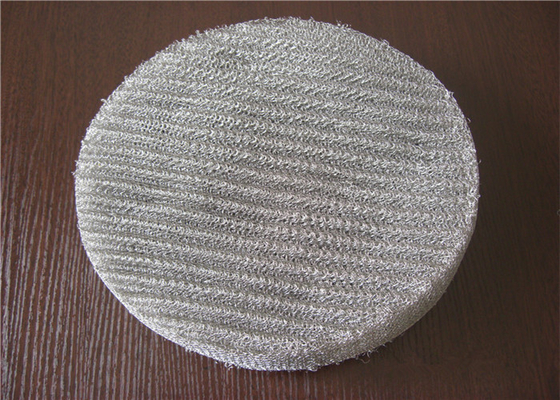 Phần tử lọc lưới bên trong dạng cột, Tấm lưới loại bỏ sương mù 40mm 80mm