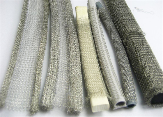 Hình dạng ống đồng đóng hộp Đường kính che chắn lưới dệt kim 3mm cho cơ khí
